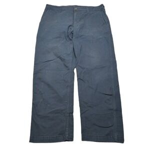 Colorado Clothing Canvas Pants‎ Mens 34x27 Blue Straight Leg Utility Casual Work